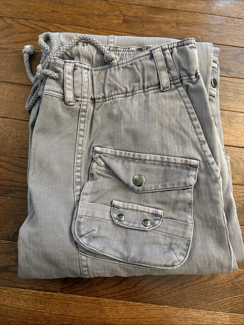 Free People's We The Free Tahiti Drawstring Cargo Pants